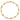 10k Gold Polished Spiral Link Bracelet - 7.25 Inches of Modern Style - Image 4