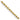 10k Gold 2mm Rope Chain Necklace - Trendy Everyday Essential - Image 1