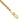 10k Gold 2.5mm Rope Chain Necklace - Trendy Everyday Essential - Image 1