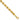 10k Yellow Gold 6.5mm Rope Chain for Effortless Layering - Image 1