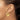 10k Gold Tapered Hoop Earrings - 10.5mm Modern Sophistication - Image 3