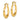10k Gold Small Hoop Earrings for Everyday Chic - Image 1