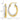 10k Two-Tone Polished Double Oval Hoop Earrings for Effortless Style - Image 4
