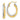 10k Two-Tone Polished Double Oval Hoop Earrings for Effortless Style - Image 1