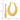 10k Gold Twisted Hollow Hoop Earrings for Effortless Style - Image 4