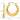 10k Gold Polished Diamond Cut Hoop Earrings - Image 4