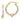 10k Two-tone & White Rhodium D/C Heart Hoop Earrings - Image 1