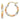 10k White & Rose Gold Twisted Hoop Earrings - Image 1