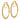 10k Gold Polished Rope Hoop Earrings - 2.95mm Stylish Statement - Image 2