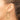 10k Gold Polished Rope Hoop Earrings - 2.95mm Stylish Statement - Image 3