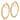 10k Gold Polished Rope Hoop Earrings - 2.95mm Chic Statement Style - Image 2