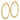 10k Gold Polished Rope Hoop Earrings - 2.95mm - Image 2