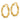10K Gold Twisted Tube Hoop Earrings - Polished, 27mm Statement Style - Image 2