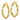 10K Gold Twisted Tube Hoop Earrings - Polished Finish, 32mm - Image 2