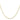 10k Gold Rope Chain Necklace - 1.5mm Extra-Light Style - Image 2