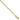 10k Gold 1.5mm Rope Chain Anklet for Effortless Style - Image 1