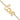 10K Gold Polished Love Bracelet - Chic Statement Jewelry for Everyday Wear - Image 1