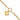 10K Gold Puff Heart Paper Clip Bracelet - Modern Link Design - Image 1