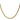 10k Yellow Gold 3.9mm Beveled Curb Chain Necklace - Image 2
