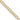 10k Yellow Gold Flat Figaro Chain Necklace - 2.2mm Trendy Design - Image 1
