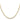 10K Yellow Gold 3mm Flat Figaro Chain for Effortless Style - Image 2