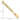 10K Yellow Gold 3mm Flat Figaro Chain Necklace - Image 3