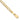 10K Gold Flat Figaro Chain - 4mm Modern Elegance - Image 1