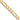 10K Yellow Gold Flat Figaro Chain - Modern Classic for Everyday Wear - Image 1