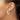 10k White Gold Classic Hoop Earrings for Effortless Style - Image 3