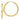10k Gold Polished Round Hoop Earrings - 30mm Endless Style - Image 1