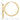 10k Gold Polished Round Hoop Earrings - 35mm Endless Style - Image 4