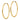 10k Gold Polished Round Hoop Earrings - 40mm Endless Style - Image 2