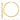 10k Gold Polished Round Hoop Earrings - 50mm Endless Style - Image 4