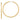 10k Gold Polished Round Hoop Earrings - 50mm Endless Style - Image 1