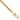 10k Gold 2.5mm Rope Chain Necklace - Effortless Everyday Style - Image 1