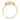 10K Gold Diamond Cut Filigree Ring for Effortless Elegance - Image 2