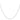 10k White Gold 0.95mm Cable Rope Chain - Effortless Everyday Style - Image 2
