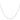 10K White Gold Cable Rope Chain - 1.15mm, Trendy Layering Essential - Image 2