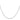 10K White Gold Delicate Box Chain Necklace - Image 2