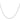 10k White Gold 0.7mm Box Chain with Lobster Clasp - Image 2