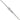 10k White Gold Box Chain with Lobster Clasp - 0.7mm Thickness - Image 3