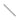 10k White Gold 0.7mm Box Chain with Lobster Clasp - Image 1