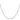 10k White Gold 0.9mm Box Chain Necklace - Modern Minimalist Style - Image 2