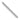 10k White Gold 1.25mm Box Chain Necklace - Image 1