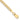 10K Gold Flat Cuban Chain - 3.1mm Lightweight Style for Everyday Wear - Image 1