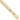 10K Gold Flat Cuban Chain - 3.7mm Lightweight Style for Effortless Cool - Image 1