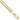 10K Gold Open Concave Curb Chain Necklace, 5.25mm - Image 1