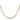 10k Gold 3mm Concave Figaro Chain for Effortless Layering - Image 2
