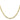 10k Yellow Gold 4mm Concave Open Figaro Chain Necklace - Image 2