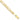 10k Gold 5.5mm Concave Open Figaro Chain Necklace - Image 1